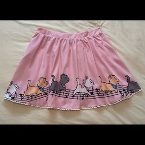 Disney Aristocats Skirt XL Hot Topic